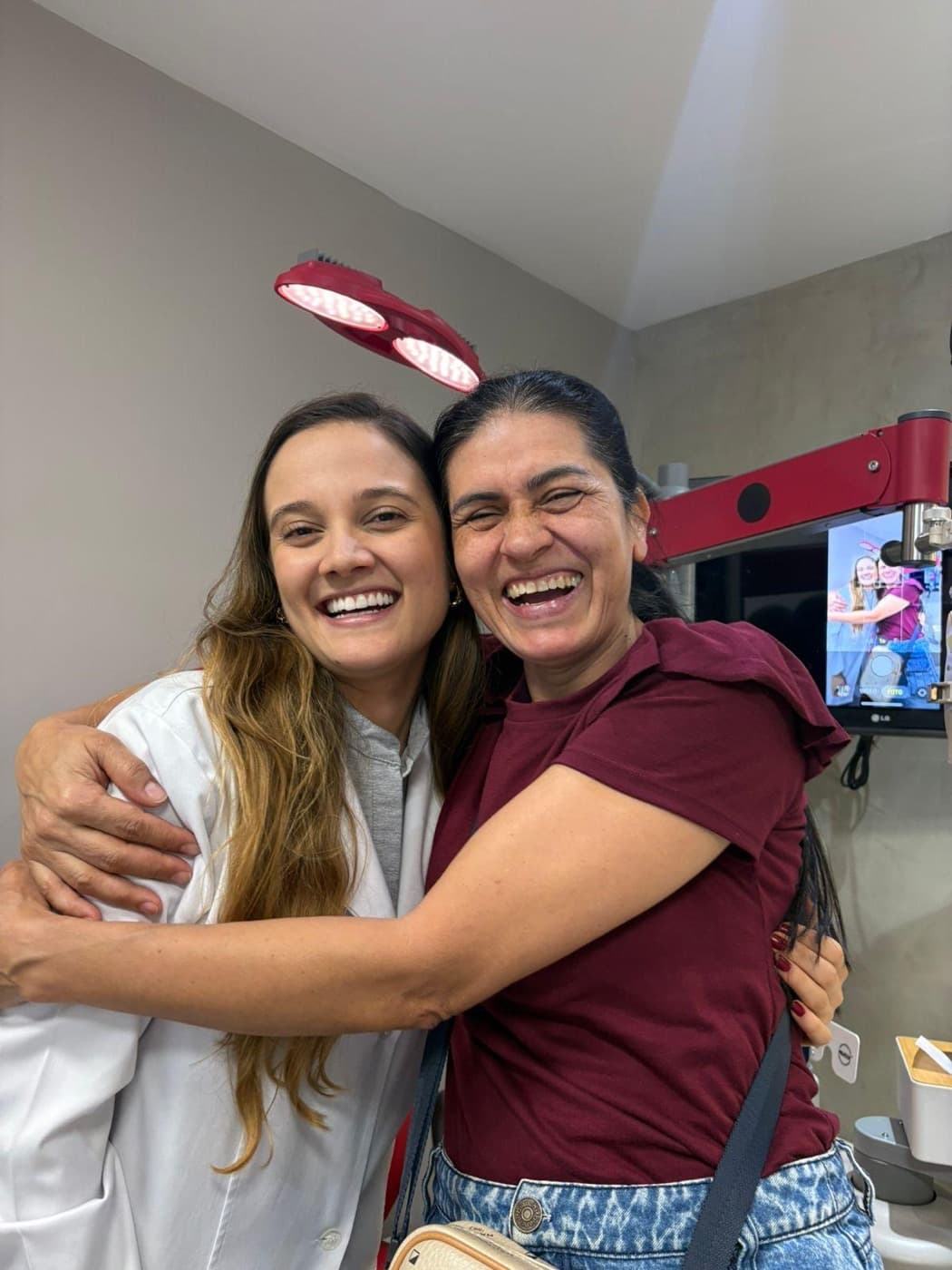 Cierre de un proceso de rehabilitación visual con una paciente